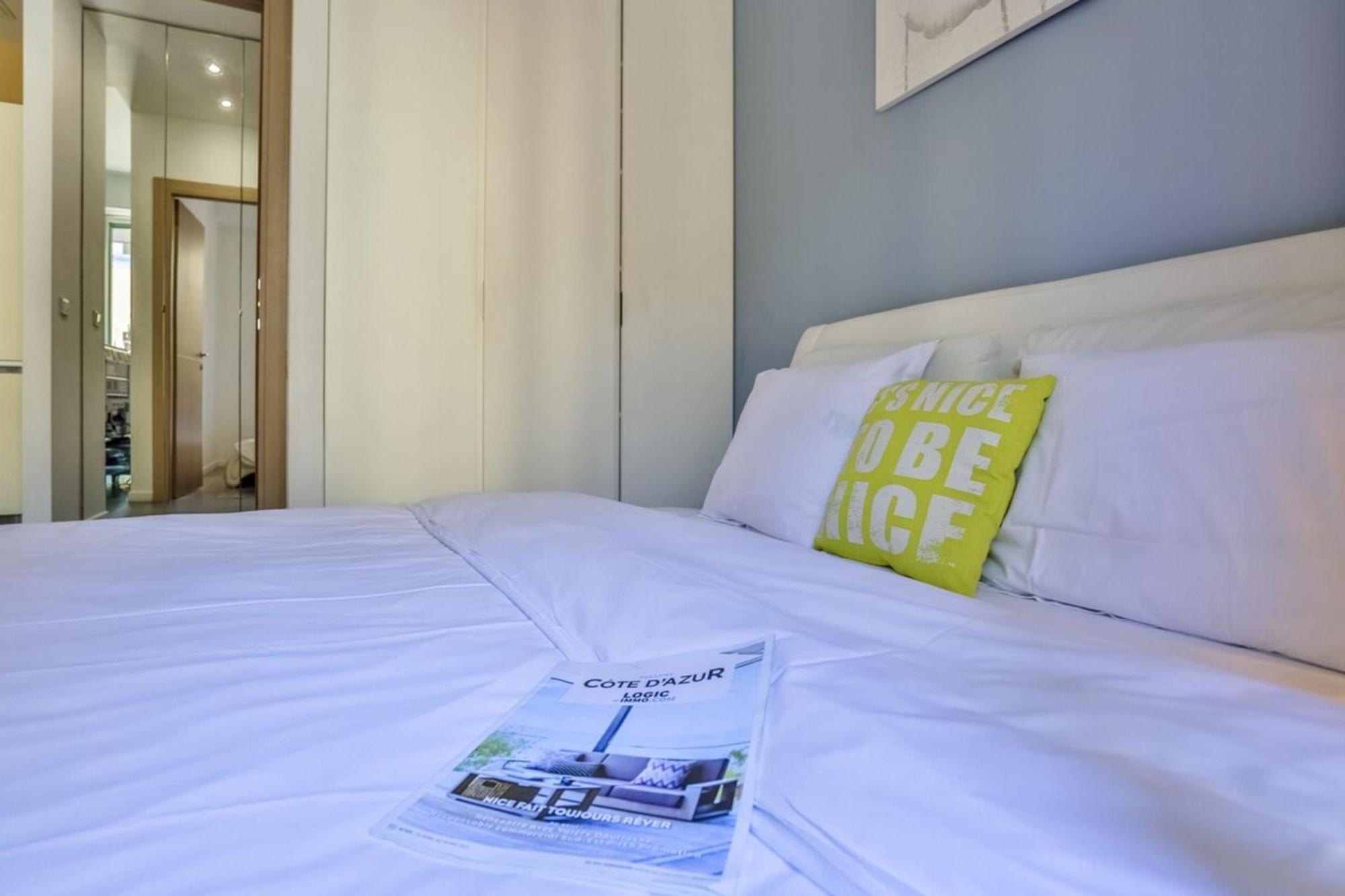 France 82 D - 2 Rooms - Terrace - 1 Min To The Sea Nice Bagian luar foto
