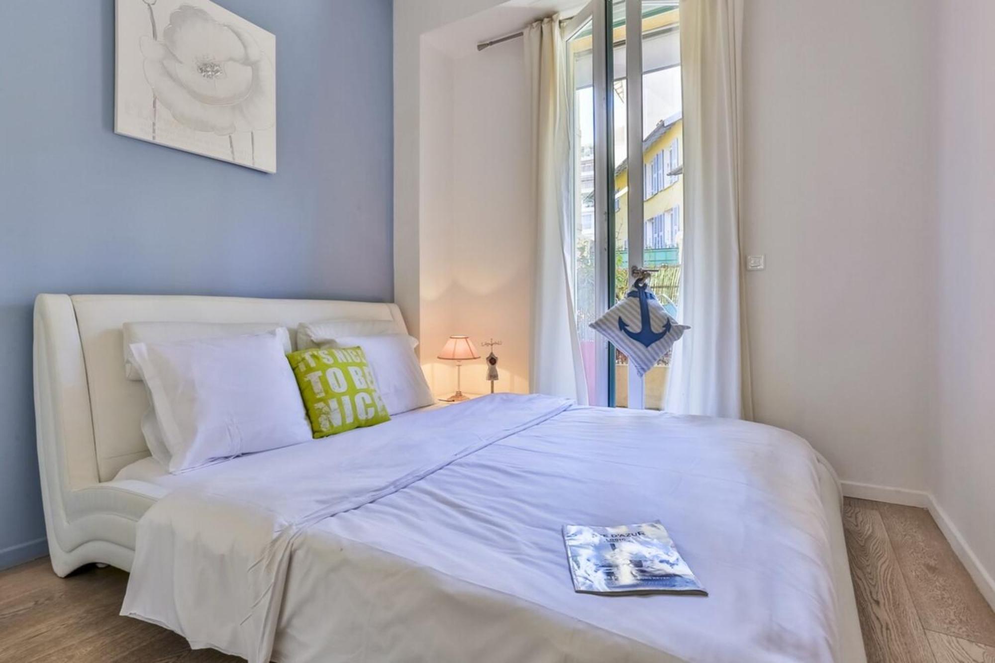 France 82 D - 2 Rooms - Terrace - 1 Min To The Sea Nice Bagian luar foto